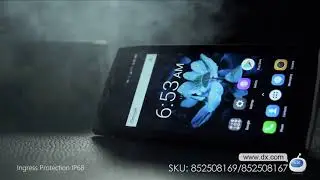 DOOGEE S50 Full Screen IP68 Waterproof 4G Phone w/ 6GB RAM, 128GB ROM - Black