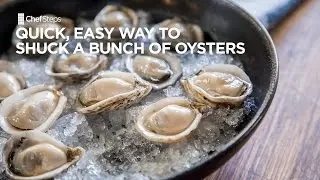 Советы и хитрости от ChefSteps: быстрый и простой способ очистить кучу устриц