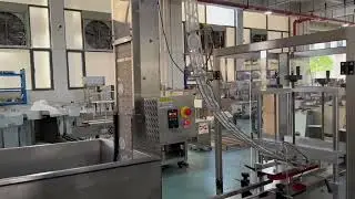automated push on capper for aluminium can #pressingmachine #auto #manufacturing #fyp