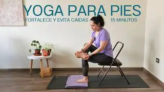 Yoga for happy feet in just 15 minutes