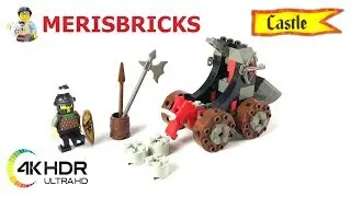 Lego Catapult - Knights Kingdom 6032 Catapult Crusher - Lego Speed Build 4K #LEGO #LegoSpeedBuild