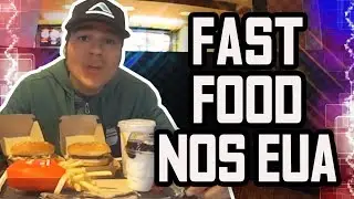 FAST FOOD NOS EUA  COMIDA RAPIDA AMERICANA