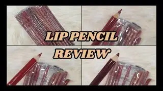 Flormar Lip Pencil Review & Swatches| Creamy & Long wearing Lip liners| Affordable Lip Pencils|