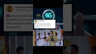 6G Will be Rollout in India by 2030 #6Gtechnology #FutureOfTech, #India #TechRevolution #india2025