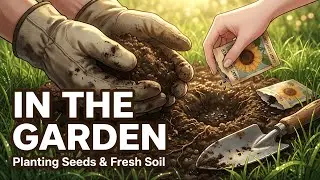 English in the Garden: Planting Flowers & Fresh Soil  | 20 Mins English Daily (Slow English)