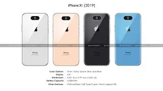 Apple iPhone XI Leaked Details : Color, Design, Display & Battery Details | CompareRaja