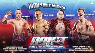 Fatal 4 Way: Dustin Waller Vs Marcus Mathers Vs Jordan Oliver Vs Richard Adonis