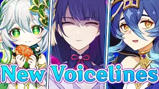 When the Raiden Shogun Actually Cooks... | ft. Nahida, Layla, Cyno | Genshin Impact voice lines lore