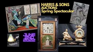 Spring spectacular Antiques & clock auction walkthrough