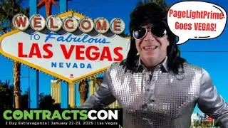 PageLightPrime showed up & showed out in VEGAS at ContractsCon with this KC & The Sunshine Band Hit!