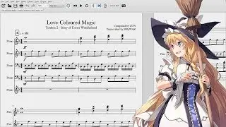 Love-Coloured Magic - Touhou 2 Marisa's Theme ~ Violin Cover