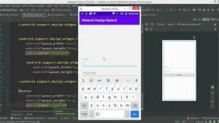 TextInputLayout and TextInputEditText (Material Design)