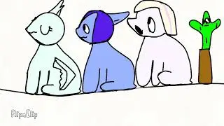 awoo ( пёрышко лаванда драгуня кактус )не фан #анимация #awoo