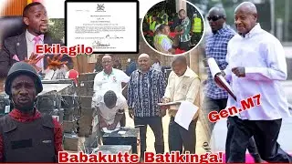 Babakutte Batikinga 2 Bakwatidwa, Gen Museven Ayisiza Ekilagilo Mbagilawo_Nrm Ewedewo Mu Inganga
