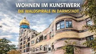 Wohnen im Kunstwerk - die Waldspirale in Darmstadt