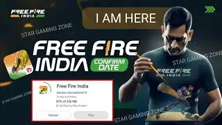 Free Fire India Kab Aayega | Free Fire India Launch Date | FF India Playstore Kab Aayega 2026