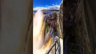 Iguazu Falls, The Stunning 360-Degree Panoramic View Of Drone Shooting VFX