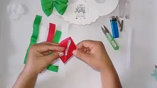 Cómo hacer un par de moños mexicanos 🇲🇽🇲🇽🇲🇽con listón de 2.5 CM 4 CM 🩷💜