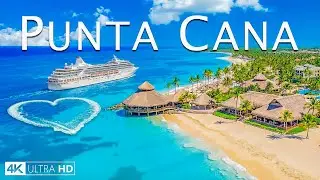 Видеосъемка с дрона в формате 4K в Пунта-Кане 🇩🇴 | Солнечные пляжи, курорты