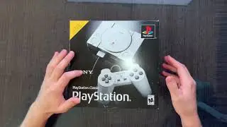 PS1 PlayStation Classic Mini Modded Unboxing and Review #playstation  #ps1  #hackedgames  #sony