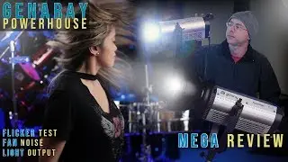 Genaray Powerhouse LED COB Review!  Everything You Want To Know!