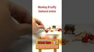 🙊Monkey D Luffy Samurai armor one piece wcf custom🍖
