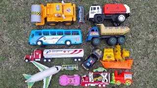 Hunting mobil mobilan, dump truk, mcqueen, ambulans, tayo, mobil polisi, truk tangki, compactor