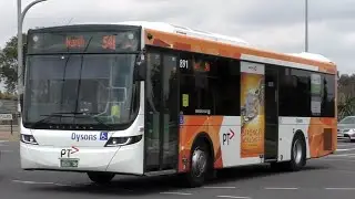 Dysons #891 Scania K280UB (Volgren 'Optimus')