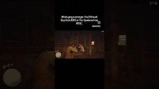 Which gang is stronger. the O'Driscoll Boys from RDR2 or The Spadaros from MTOC. #rdr2 #mafia