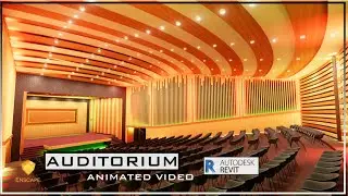 AUDITORIUM ANIMATED VIDEO | REVIT | ENSCAPE | COLLEGE AUDITORIUM