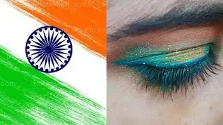 Independence Day Makeup Look 2023 Step by Step| Tiranga Inspired