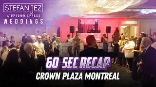 60s Recap: Ashley and Daniel - Crown Plaza Montreal Jewish Wedding DJ