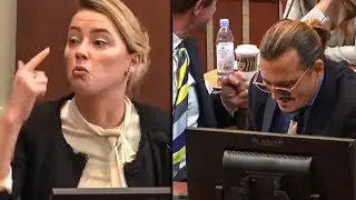 Johnny Depp's Team Starts CHEERING after Amber Heard Slips Up