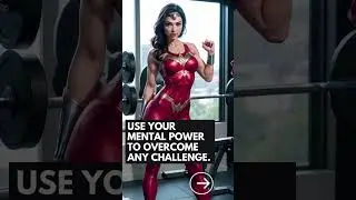 Elevate Your Strength with Wonder Woman: Gym Motivation 09