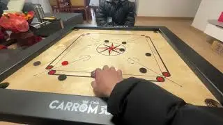 Heartwarming Vibes! Parent-Kid Carrom Game Night
