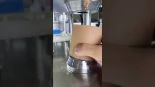 Semi automatic biscuit paper tube flanger equipment, Manual paper canister flanging machine