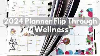 2024 Planner Flip Through |  Wellness  Planner | Happy Planner | After The Pen | APT
