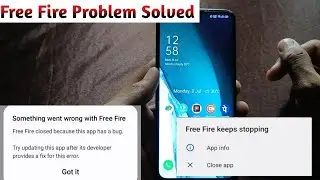 Force Stoping Free Fire Problem Solved 😃 Developer Option On 🔥 Free Fire 💥