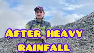 After 48 hours of heavy rainfall/ meherdar mountain/27,aug,22