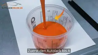 Wie mische ich Autolack selbst? - Erkl&auml;rung von autolackonline.de