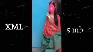 ওই লাল টুক টুক সাড়ি পড়া মাইয়া 💃|| (Xml 5mb) #xml #alightmotion #presetalightmotion