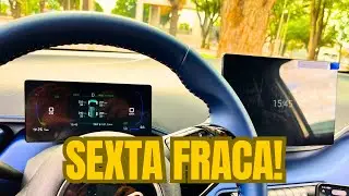 SEXTA TÍPICA DE TERÇA FEIRA NOS APPS! UBER E 99! DOLPHIN MINI 100% ELETRICO! NA PRATICA 