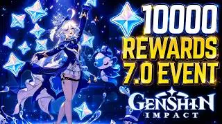 Get 10000 Primogems NOW! Genshin 7.0 Codes & Rewards