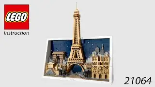 LEGO Instruction - Architecture - 21064 - Paris &ndash; City of Love