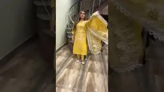 yellow color latest collection dress design look beautiful ❤️ 2022#