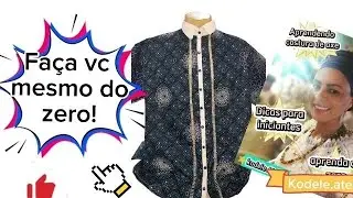 costurando  um blusão do zero