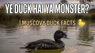 Duck hai ya Monster? 🦆 | Muscovy Duck facts😲