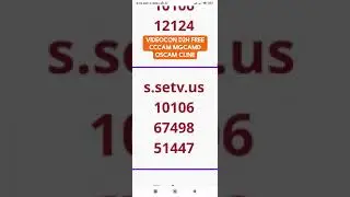 Videocon d2h Free Cccam Mgcamd Oscam Cline
