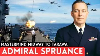 Fall Asleep To | Complete History of Admiral Raymond Spruance | WW2 Relaxing Naval War Documentary