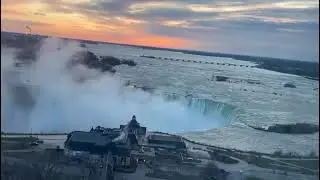 Shocking Niagara view from Hotel Milton | Breathtaking view of Niagara Falls from Hotel Milton 🌊✨|